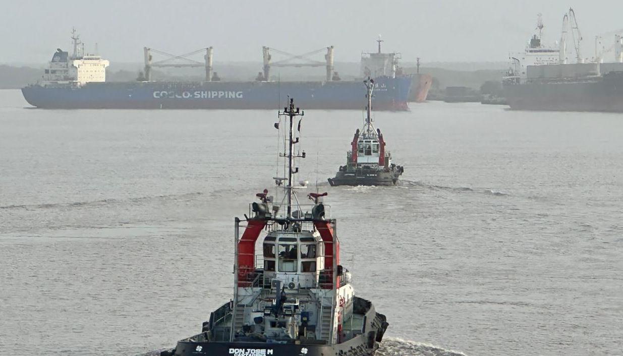 Canal de acceso a la zona portuaria de Barranquilla. (Imagen de referencia)