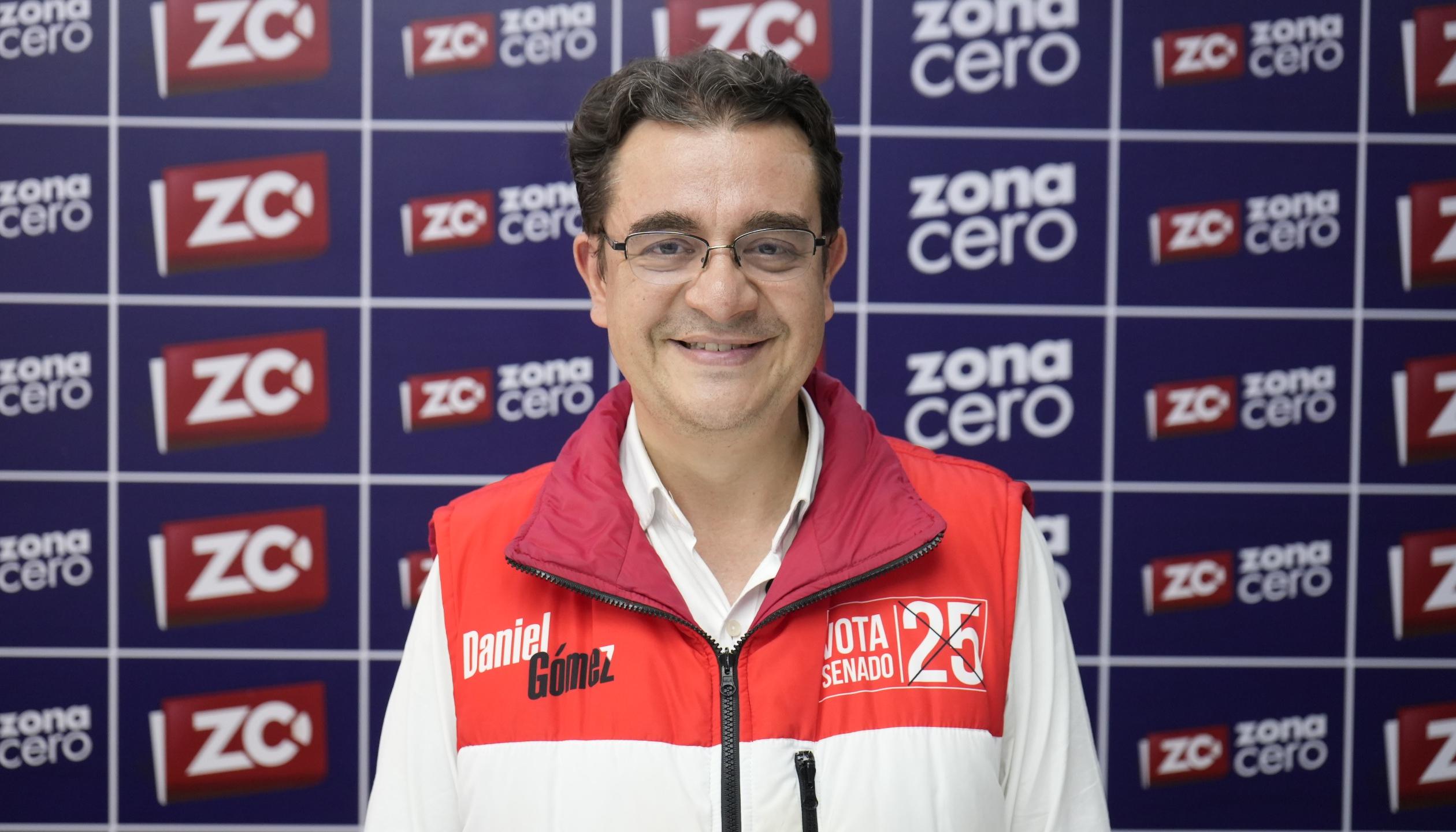 Daniel Gómez, candidato al Senado por el Nuevo Liberalismo. 