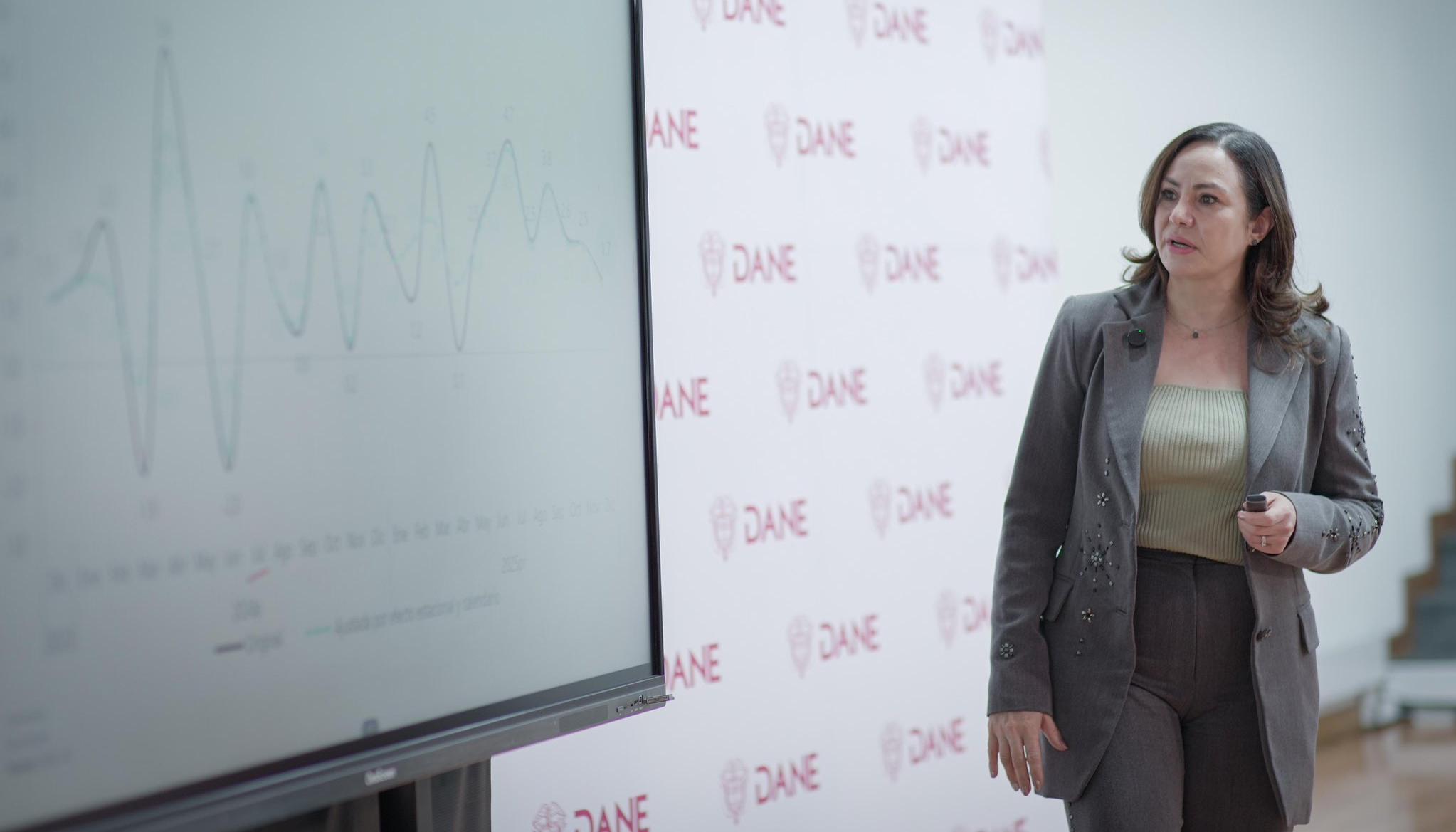 Piedad Urdinola, directora del Dane.