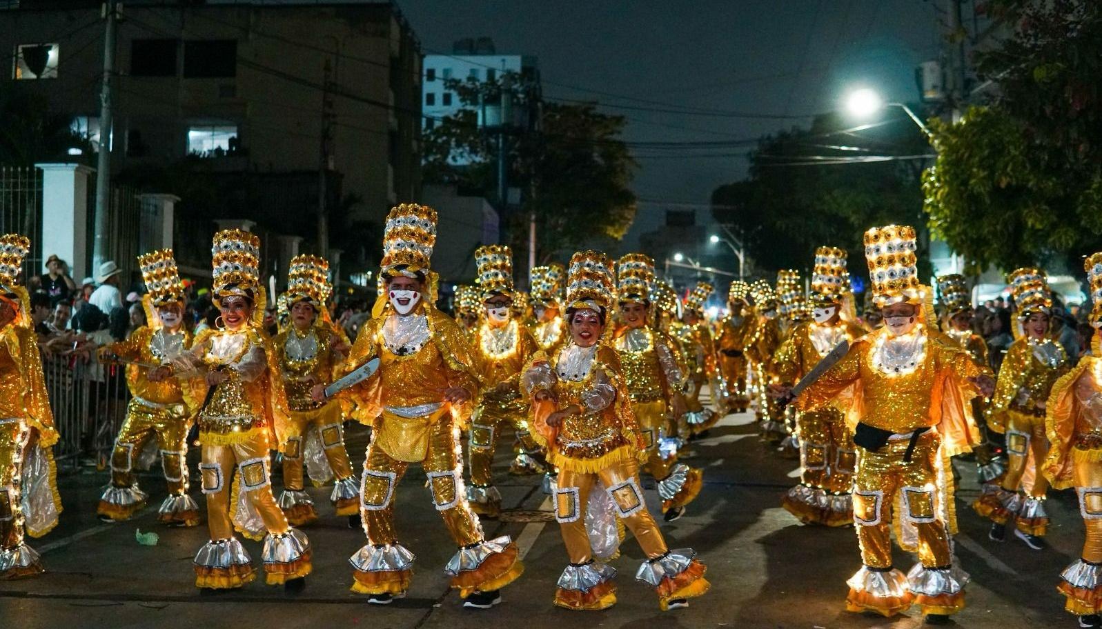 La fantasía del Carnaval hace parte de la Guacherna.