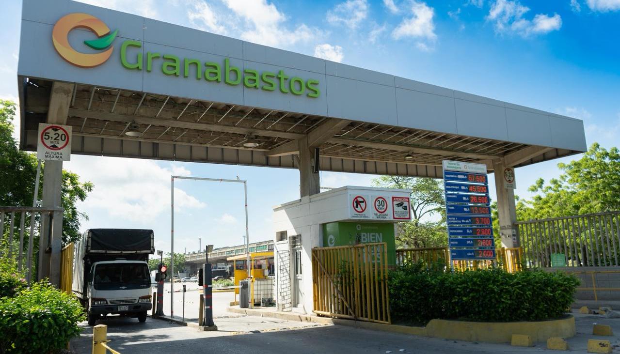 Fachada de Granabastos, en Soledad. 