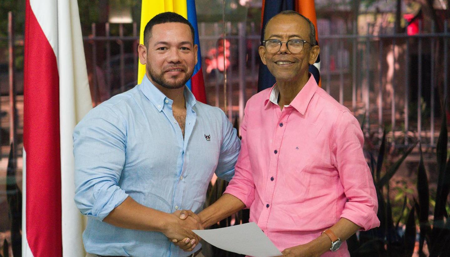 Jorly Berdugo Pérez, hermano del Viceministro del Interior, Jaime Berdugo. 