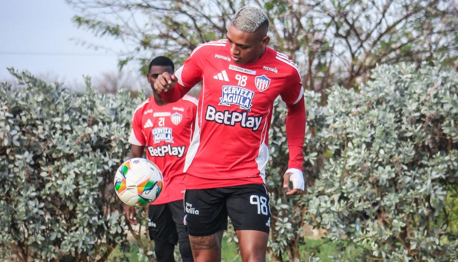 Jermein Peña, defensa central del Junior.