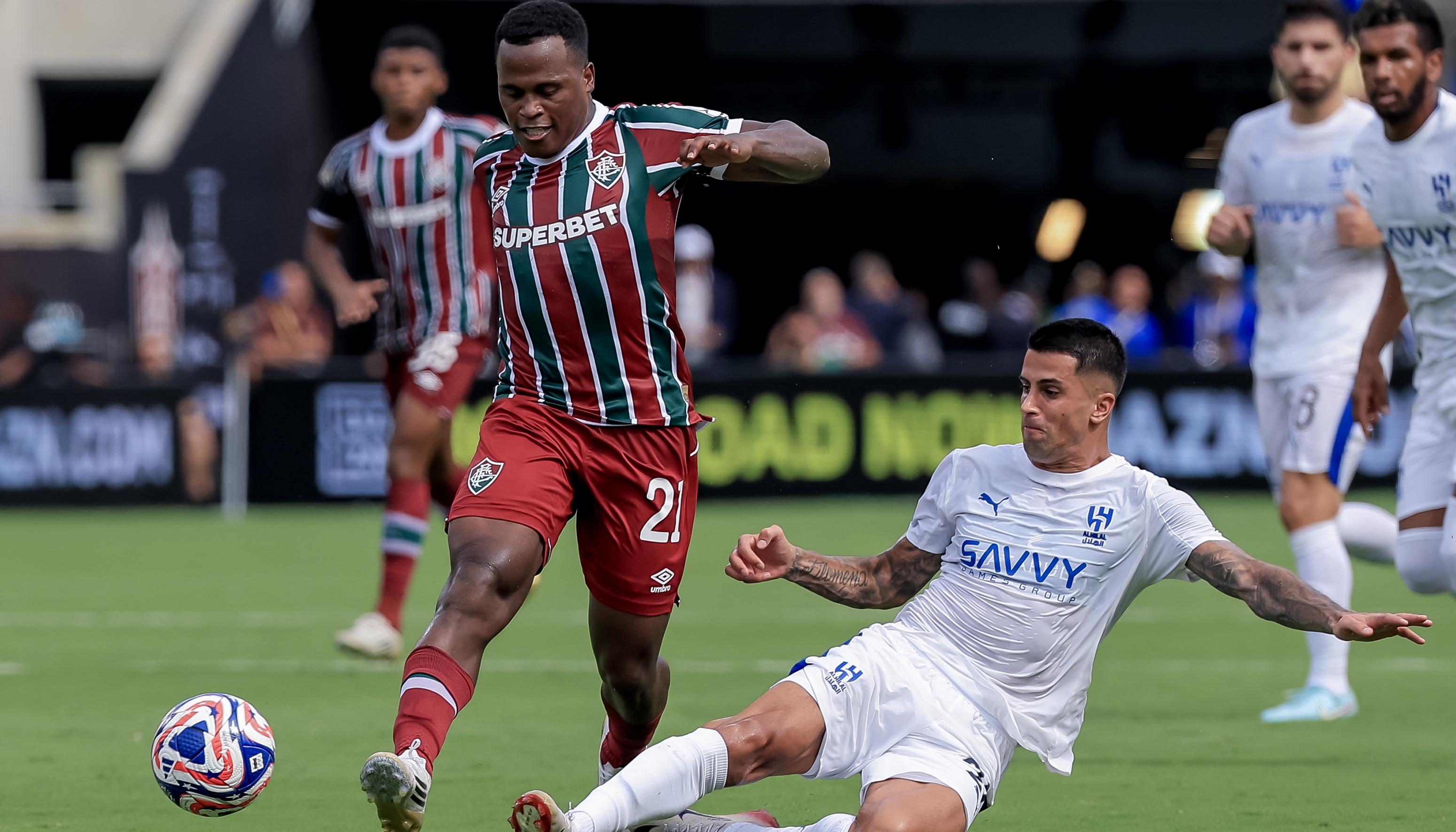 El colombiano Jhon Arias jugó en Brasil con el Fluminense. 