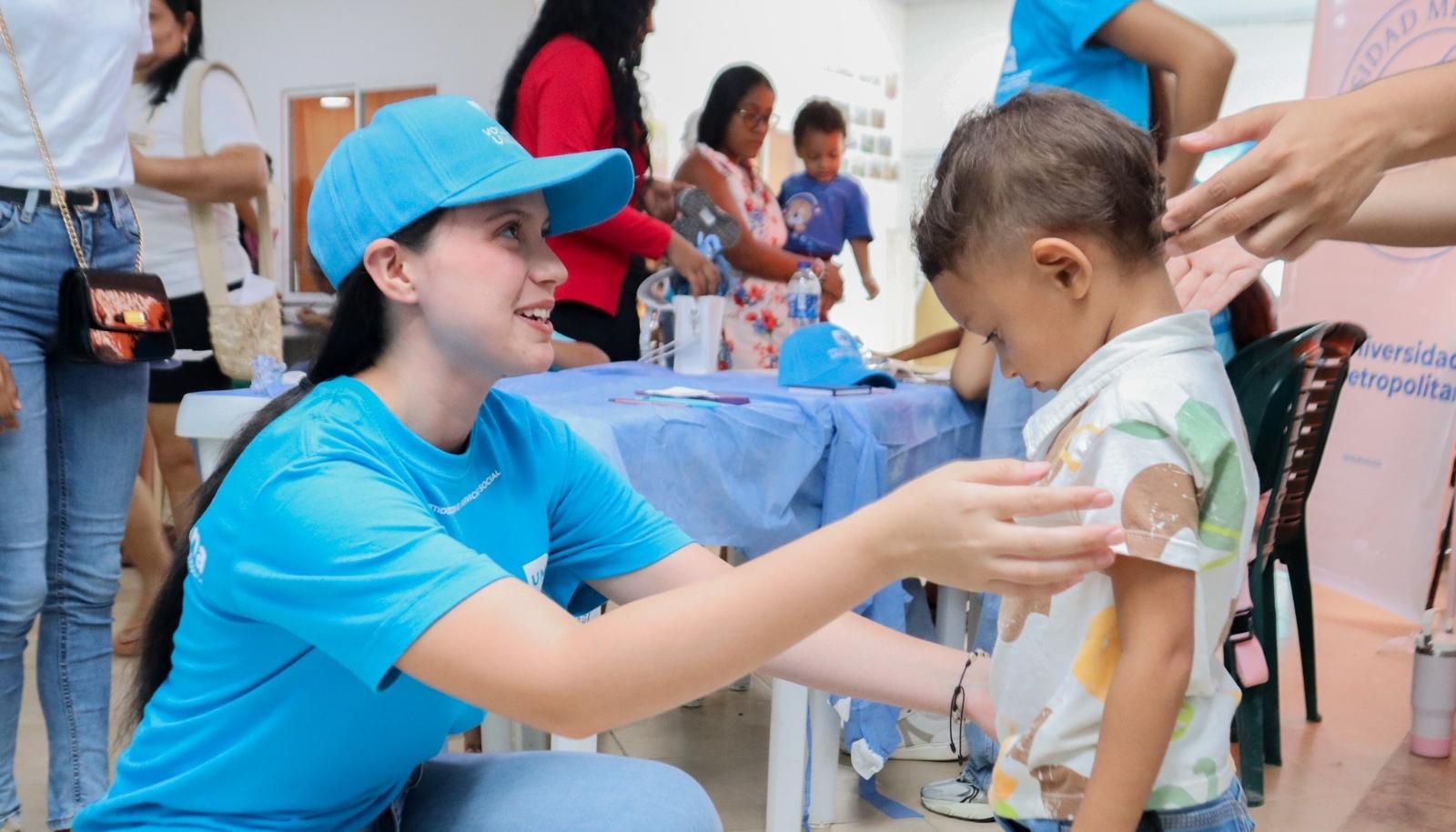Se movilizaron aproximadamente 40 voluntarios. 