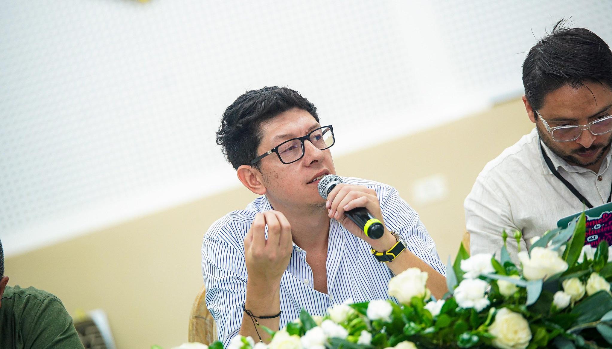 Daniel Rojas, ministro de Educación. 