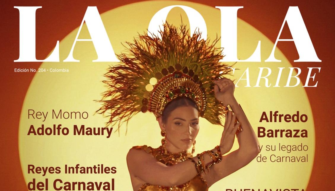Portada de la revista La Ola Caribe.