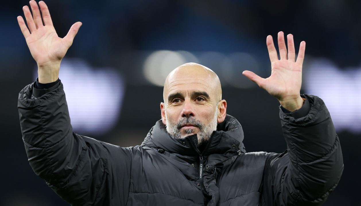 Pep Guardiola, entrenador del Manchester City.
