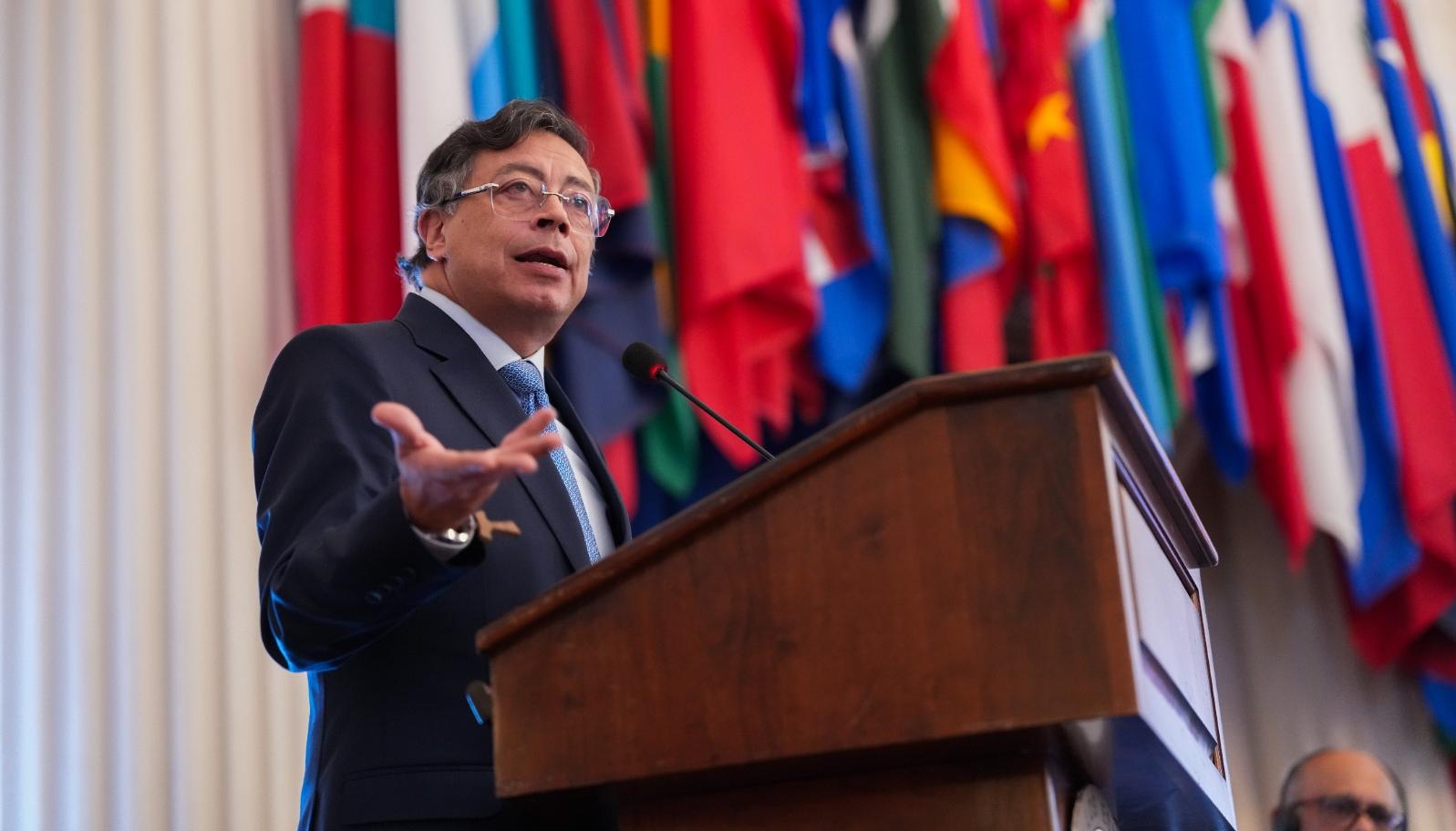 Gustavo Petro, presidente de la República. 
