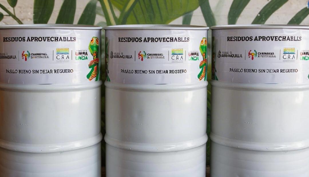 Puntos de recolección de residuos que ubicarán en la Vía 40.