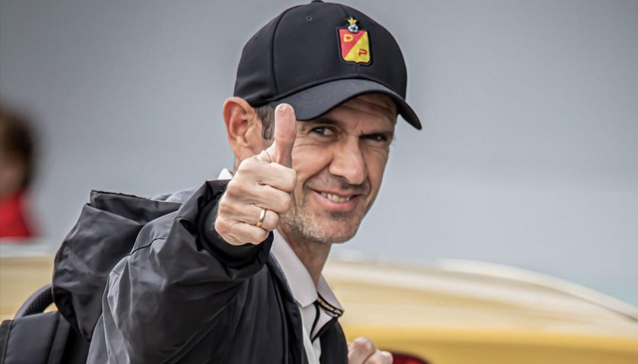 Arturo Reyes, técnico del Deportivo Pereira.