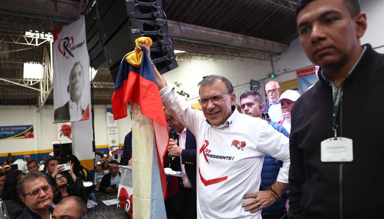 El precandidato presidencial Roy Barreras. 