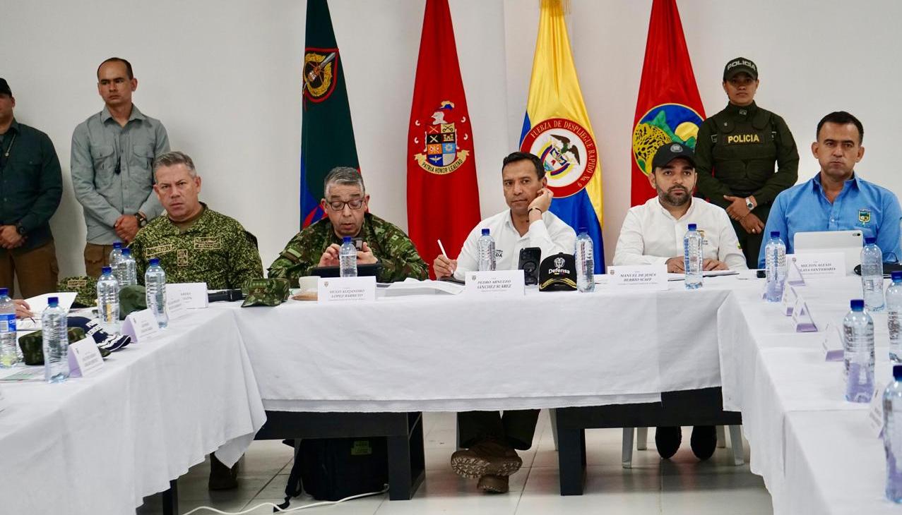 Autoridades del orden nacional y departamental. 