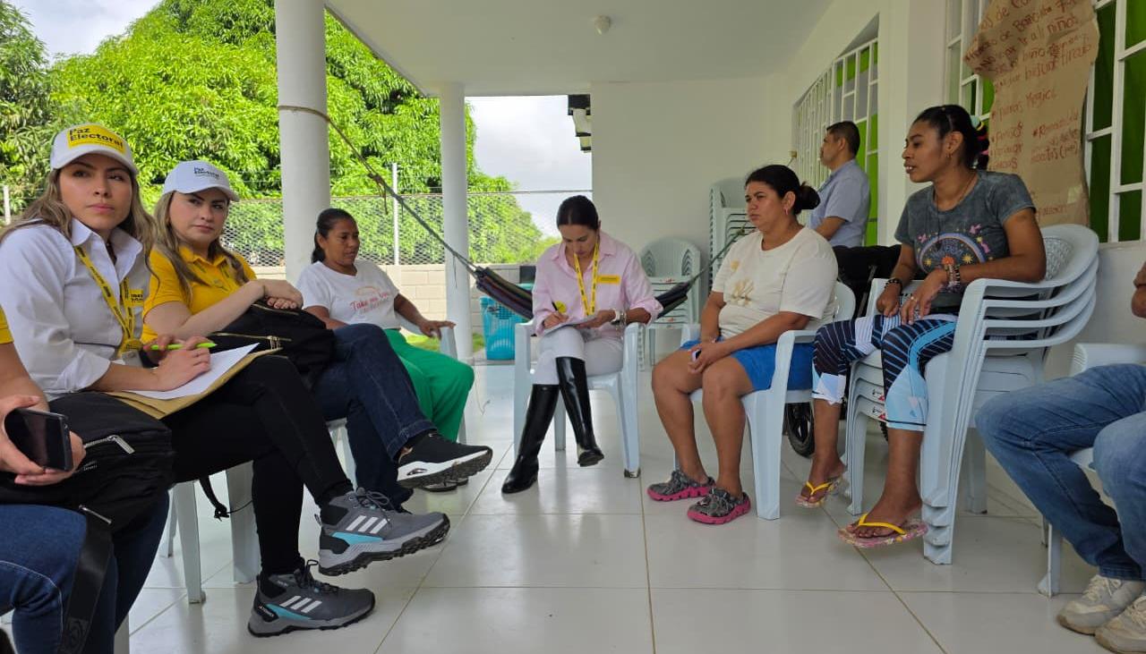 Visita de la Procuraduría en Córdoba. 