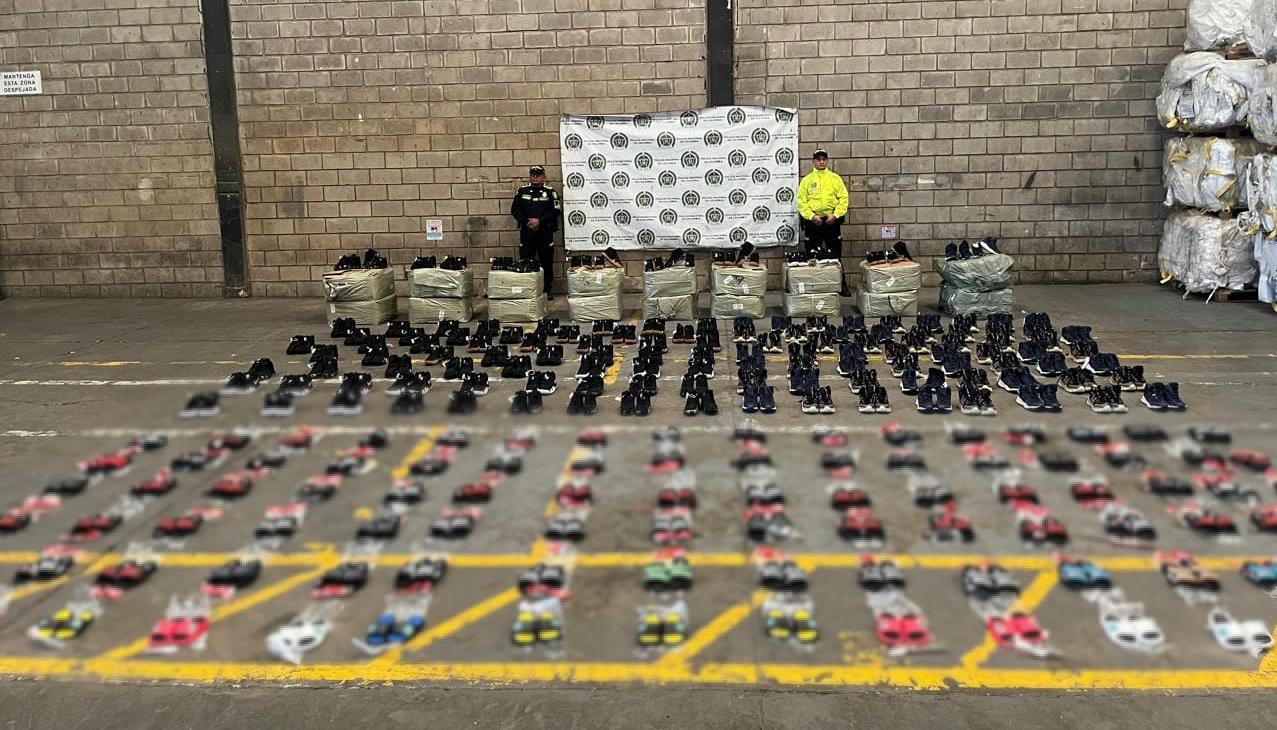 La mercancía aprehendida.