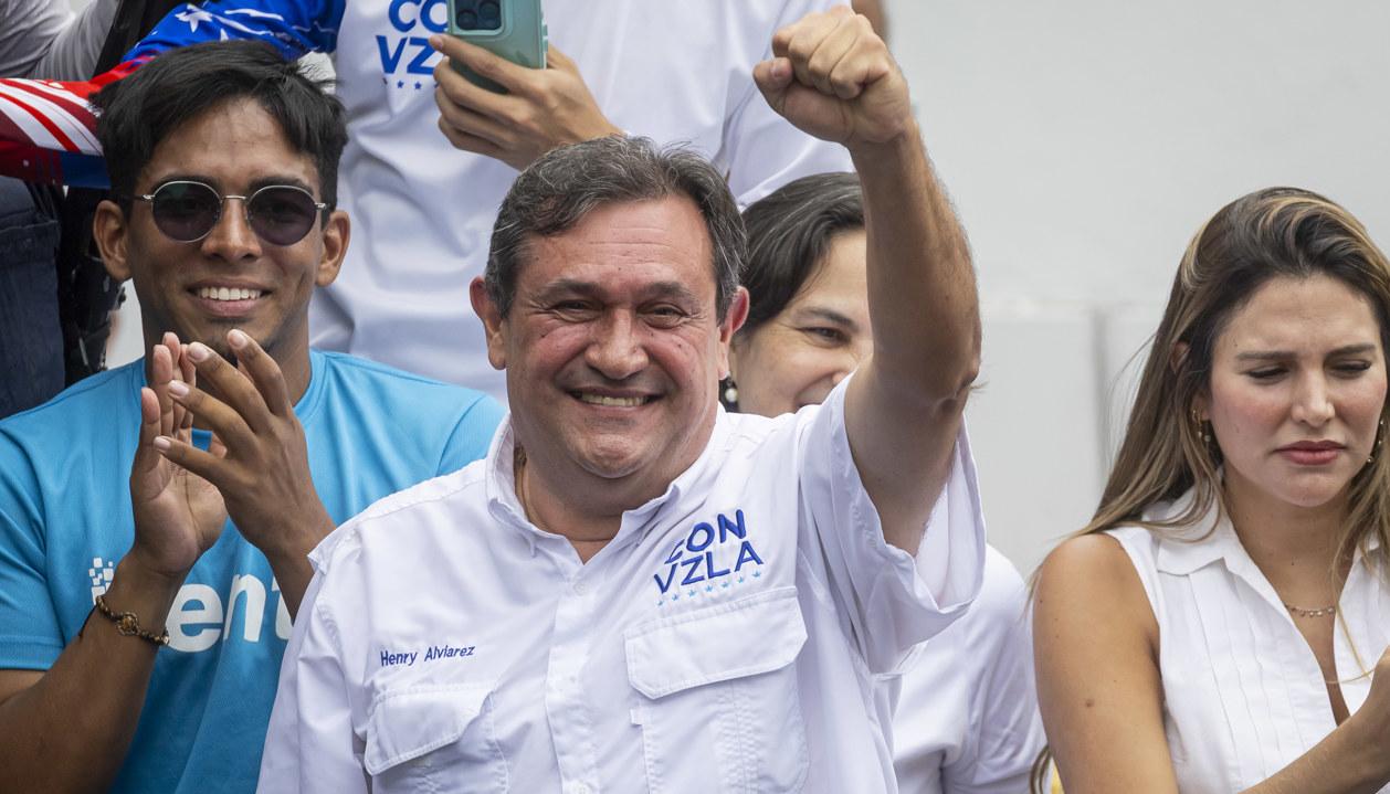 El coordinador nacional del partido Vente Venezuela (VV), Henry Alviárez.