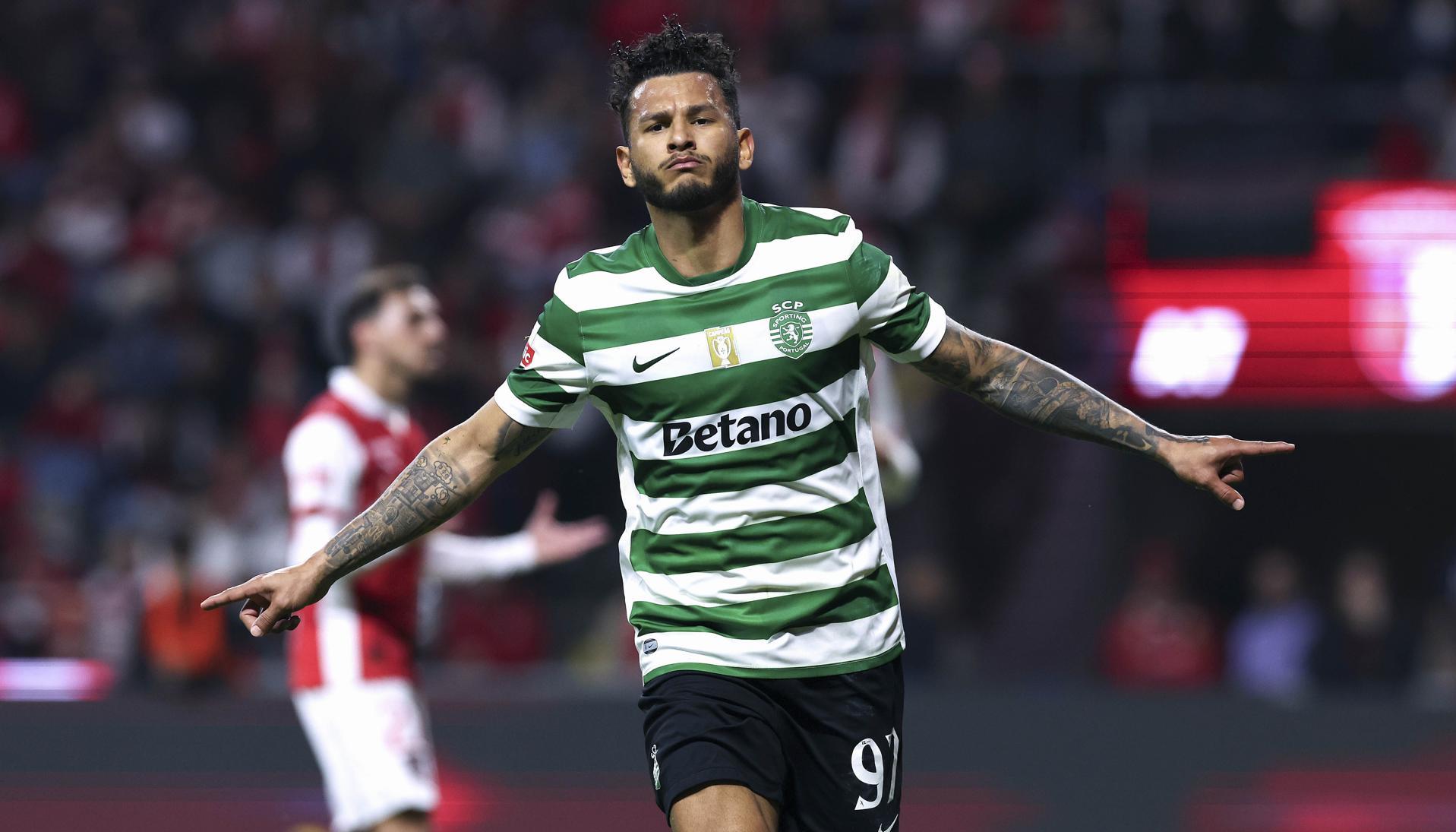 Luis Suárez, delantero del Sporting de Lisboa.