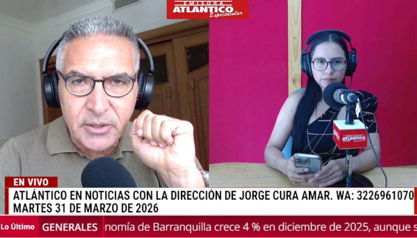 Transmisión de Atlántico en Noticias.