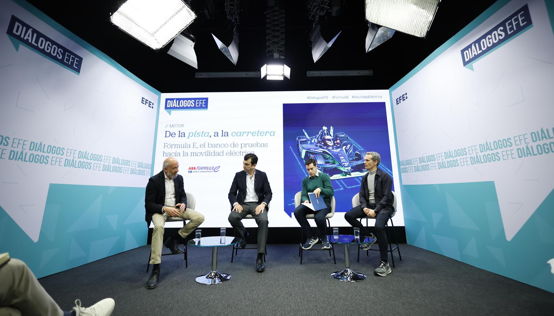 Previa de la Fórmula E en Madrid, España.