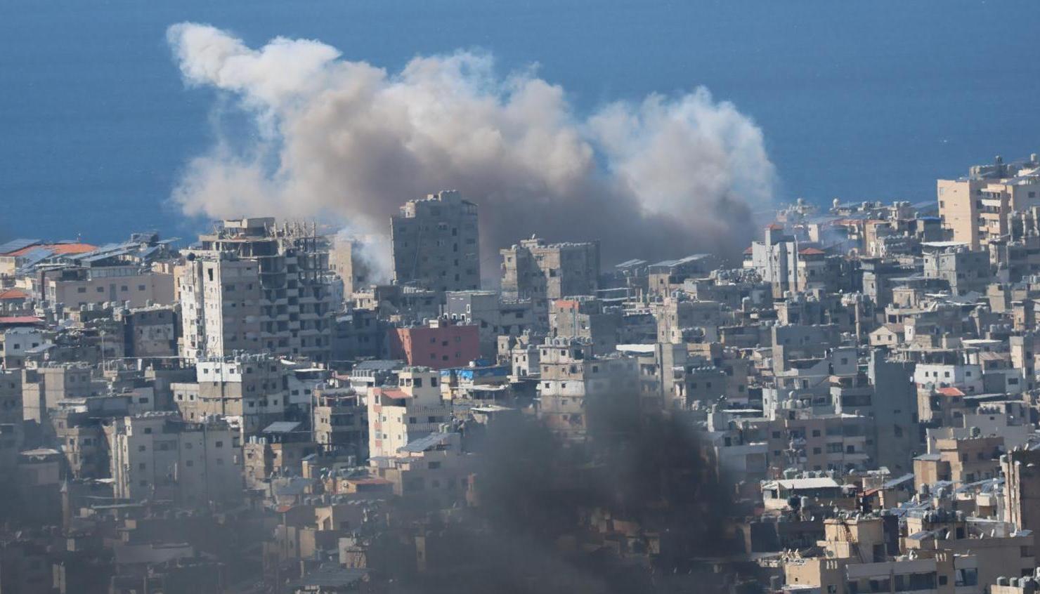 Ataques en Beirut, Líbano.