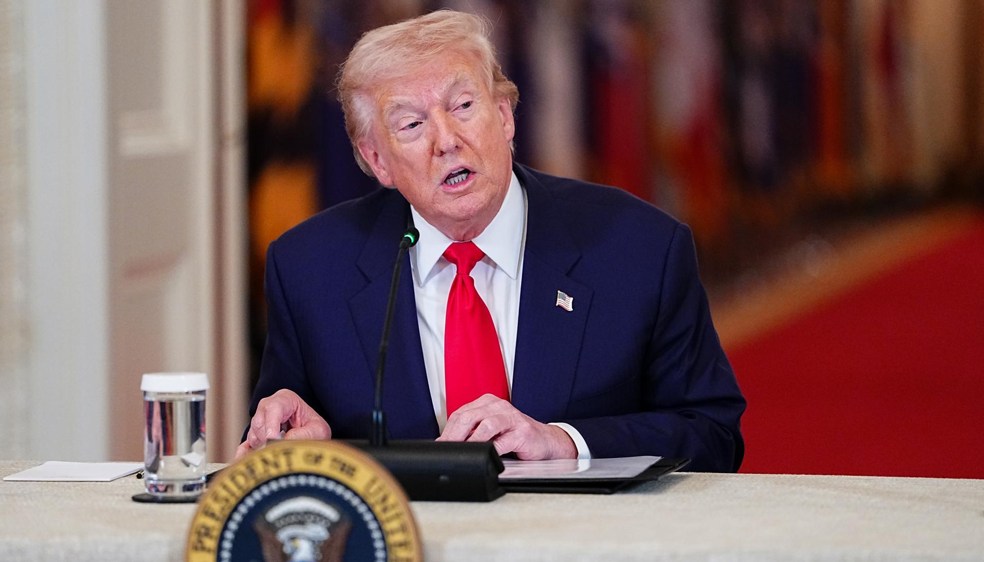 Donald Trump, Presidente de Estados Unidos.