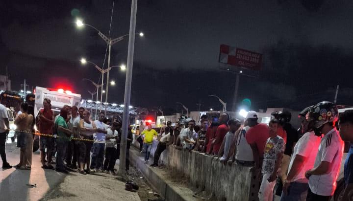 Accidente en la Circunvalar.