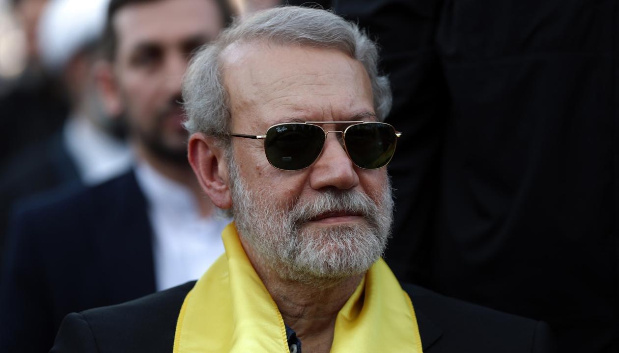 Secretario del Consejo Supremo de Seguridad Nacional de Irán, Ali Larijani.