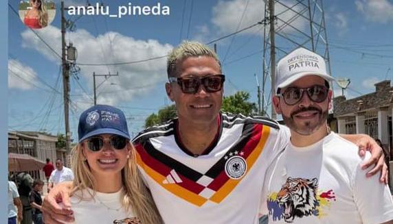 Ana Lucía Pineda, Teófilo Gutiérrez y Abelardo De La Espriella