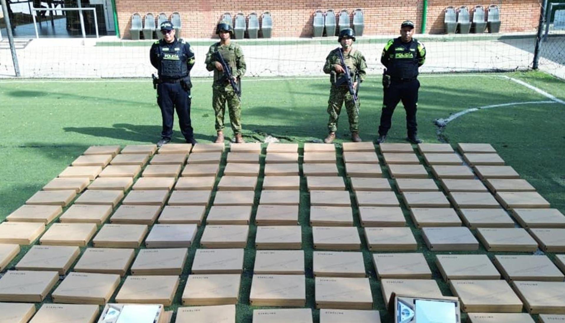 Antenas satelitales Starlink incautadas este miércoles