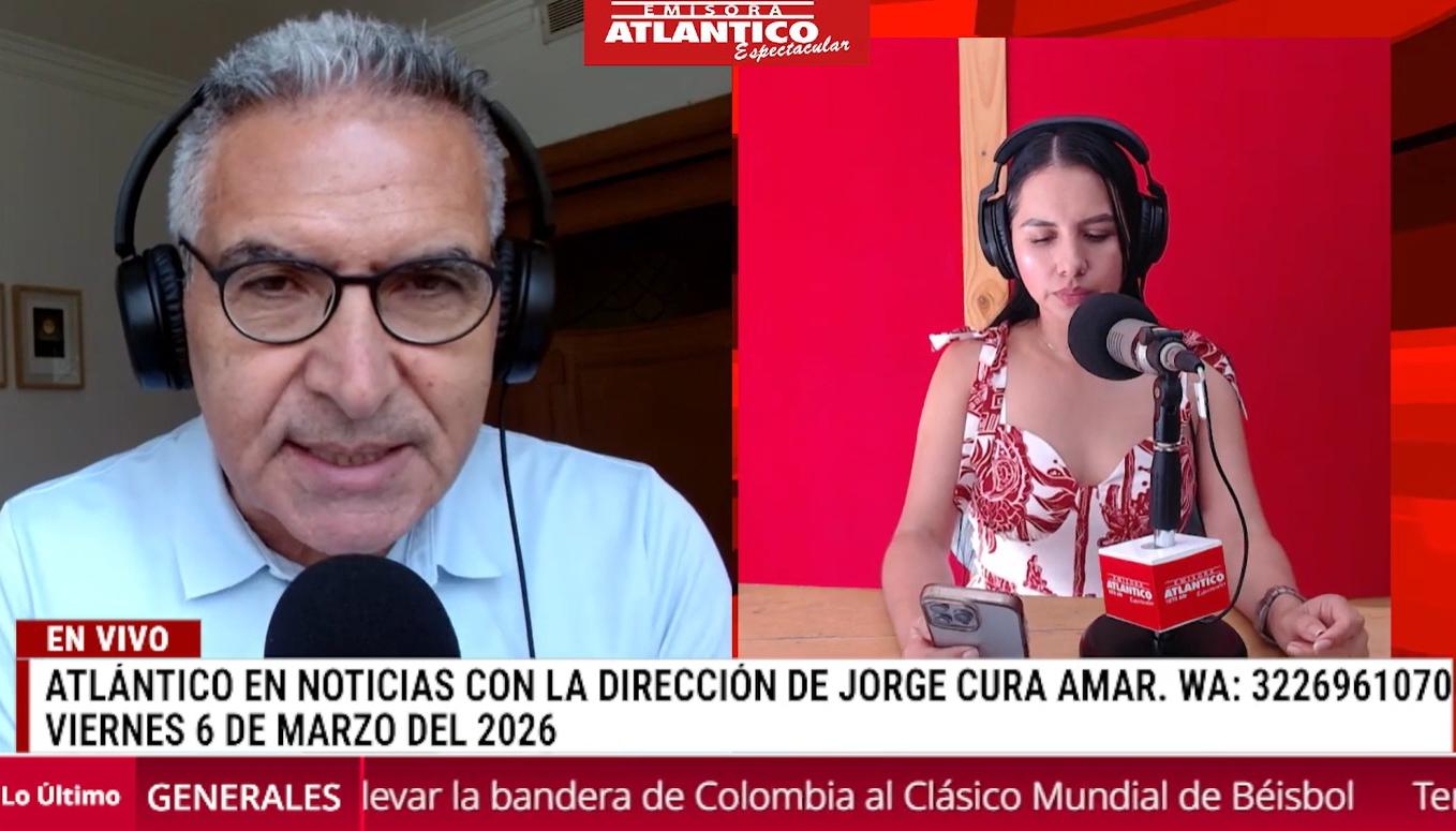 Transmisión de Atlántico en Noticias.