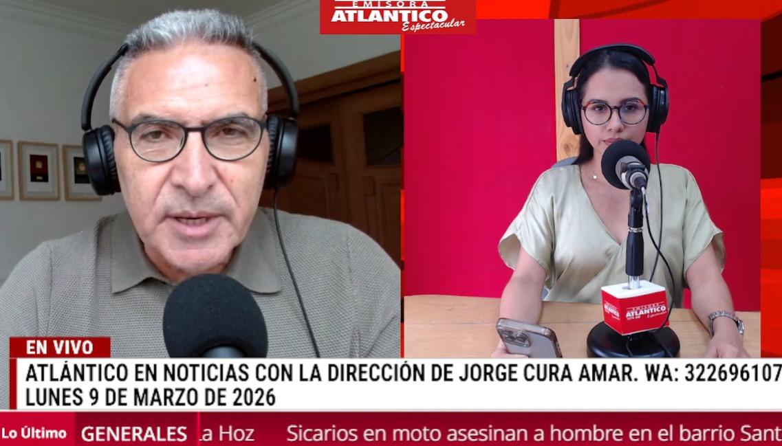 Transmisión de Atlántico en Noticias.
