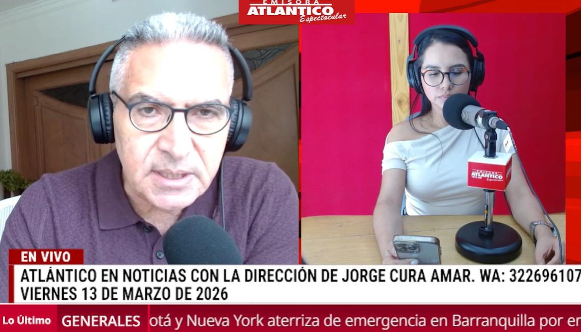 Transmisión de Atlántico en Noticias.