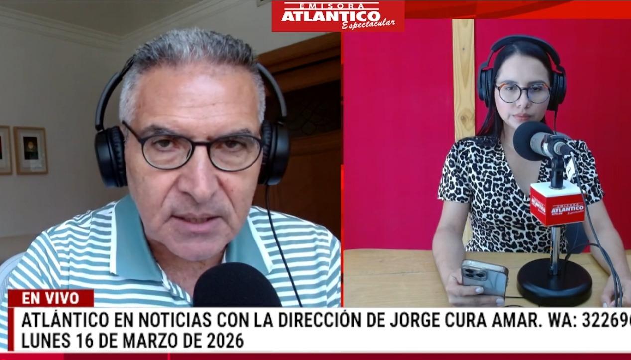 Transmisión de Atlántico en Noticias.