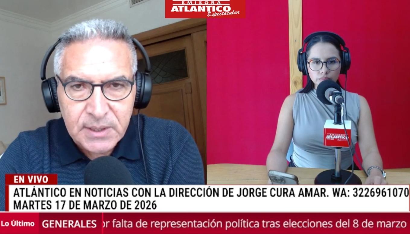 Transmisión de Atlántico en Noticias.
