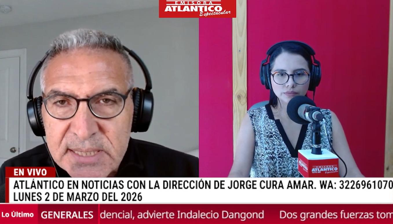 Transmisión de Atlántico en Noticias.