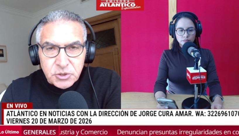 Transmisión de Atlántico en Noticias.