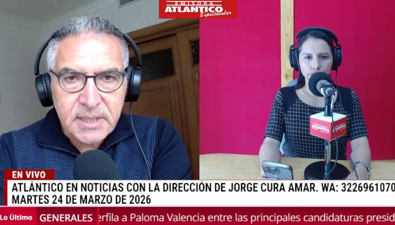 Transmisión de Atlántico en Noticias.