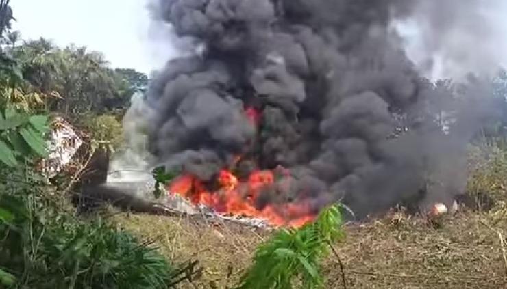 Aeronave cayó en Puerto Leguízamo, Putumayo.