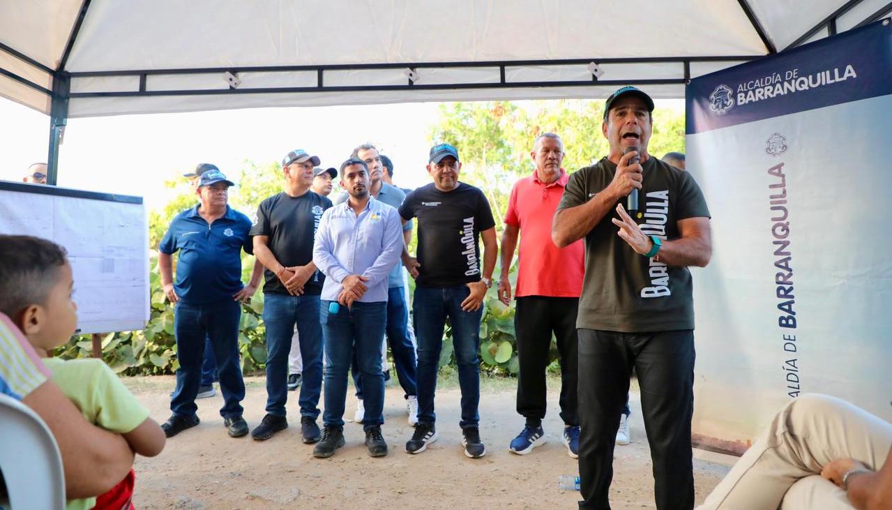 El Alcalde de Barranquilla, Alex Char.