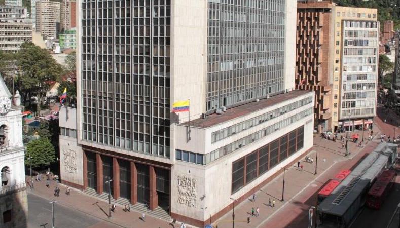 Sede del Banco de la República, en Bogotá. 