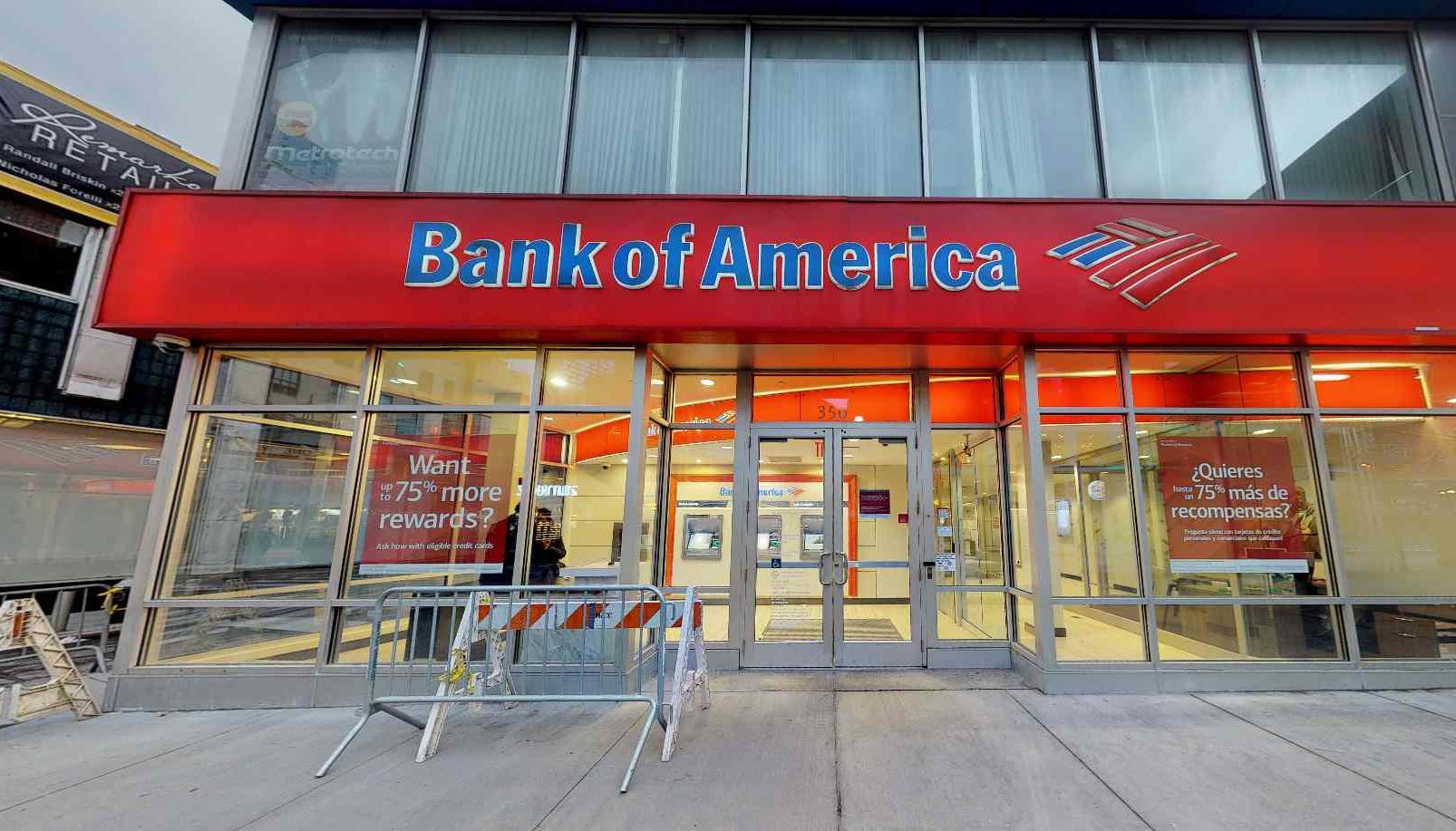 Bank of America.