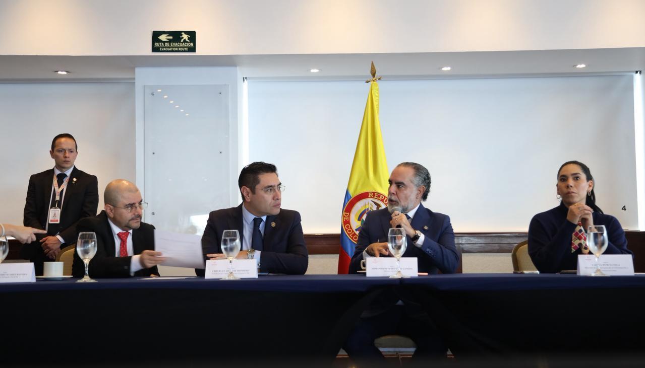 Armando Benedetti Ministro De interior de Colombia.