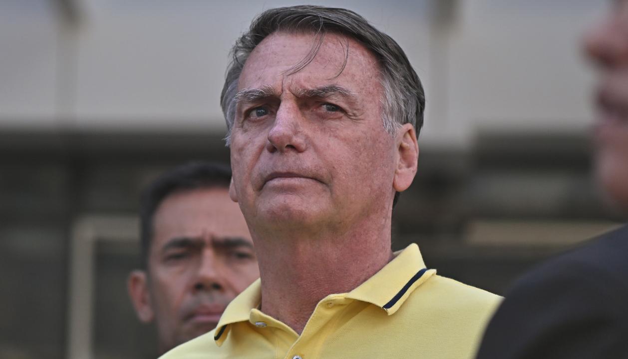 El expresidente brasileño Jair Bolsonaro.