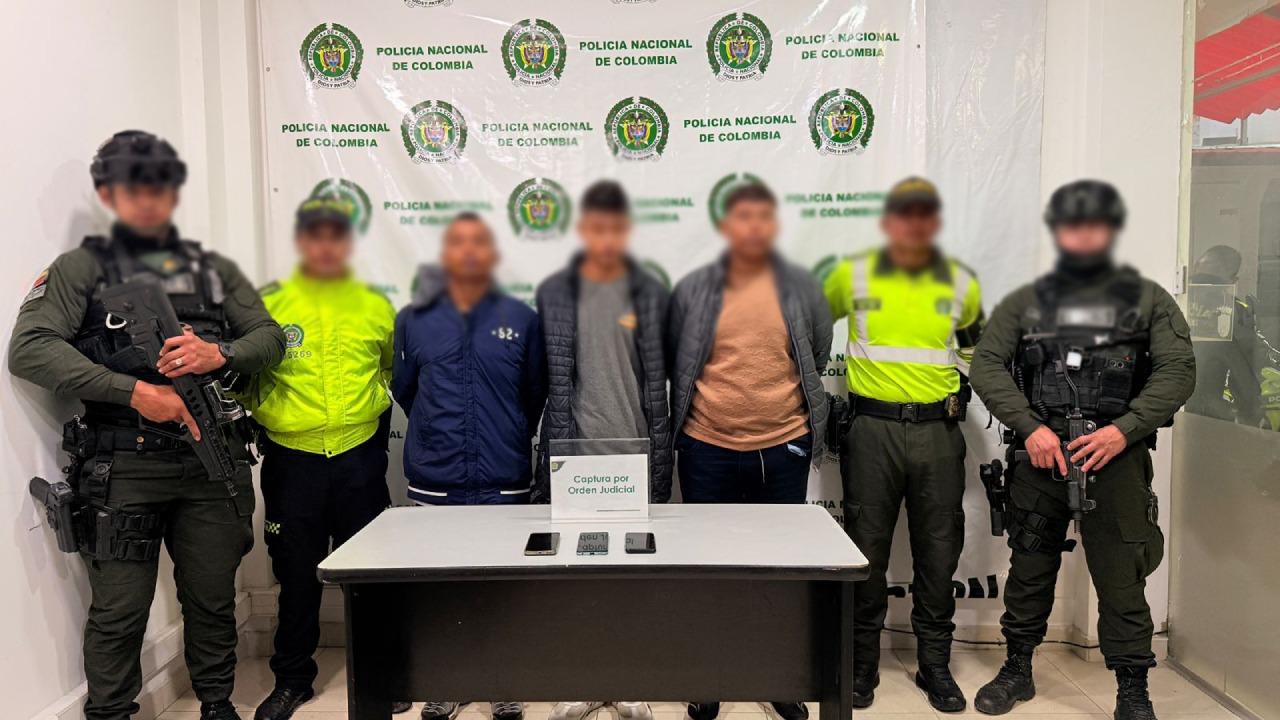 Capturados por su presunta vinculación en la masacre de Ponedera. 