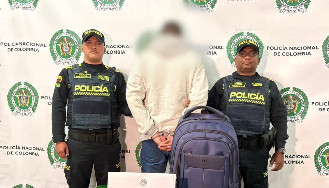 Capturado con $631 millones en efectivo.