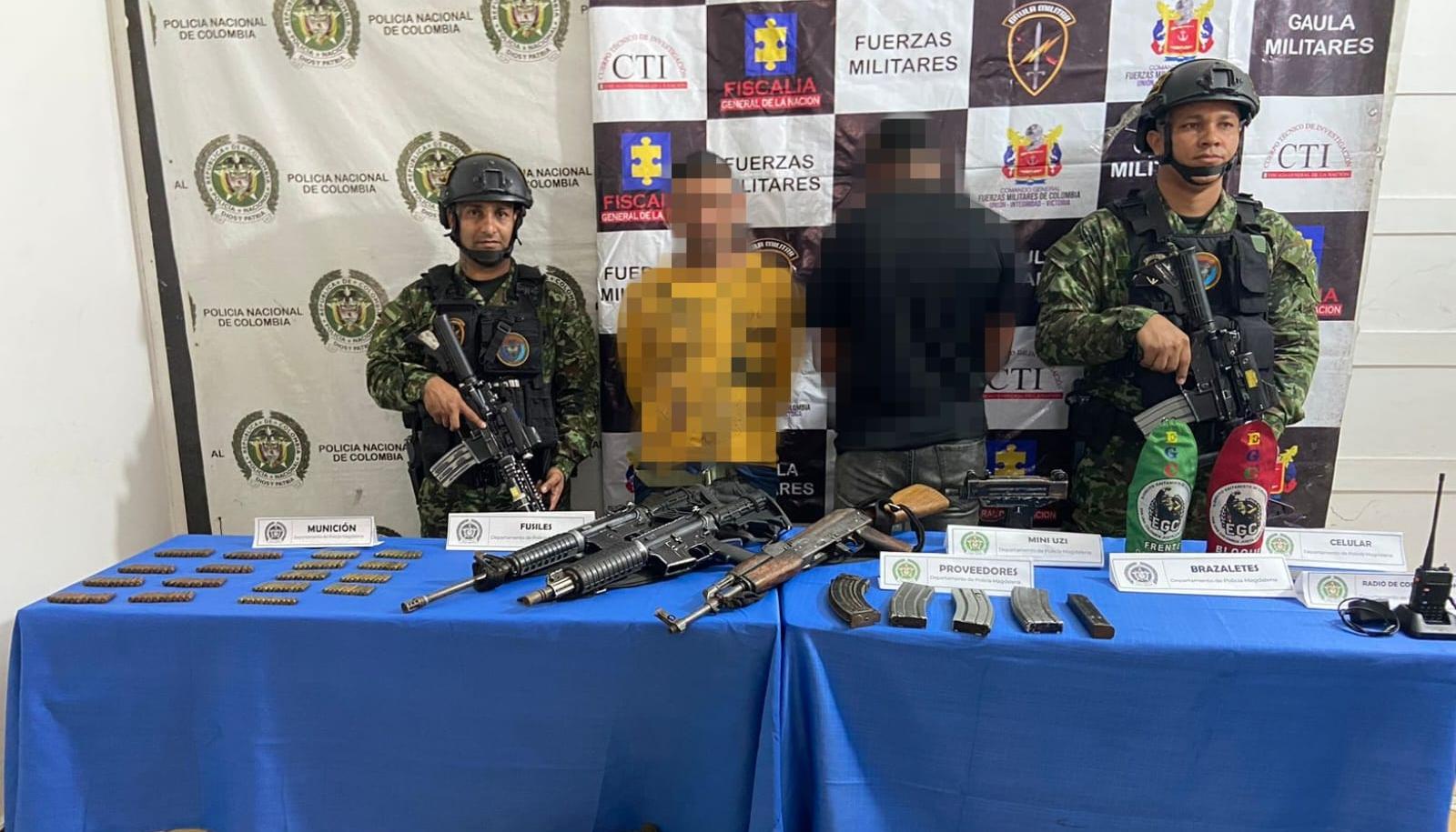 Capturados por el 'Clan del Golfo'