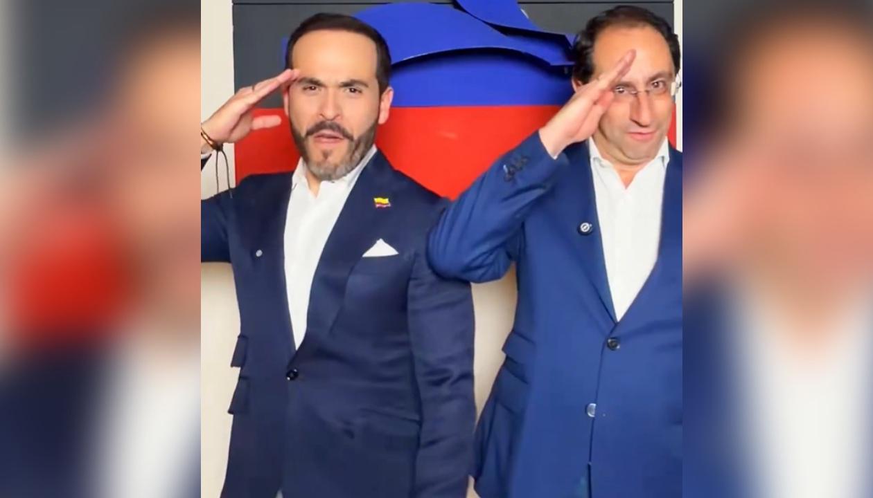 Abelardo De La Espriella y José Manuel Restrepo.