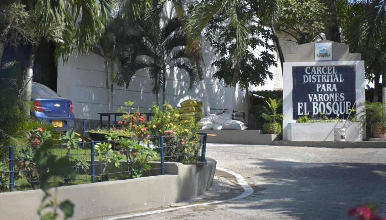 Cárcel Distrital El Bosque de Barranquilla. 