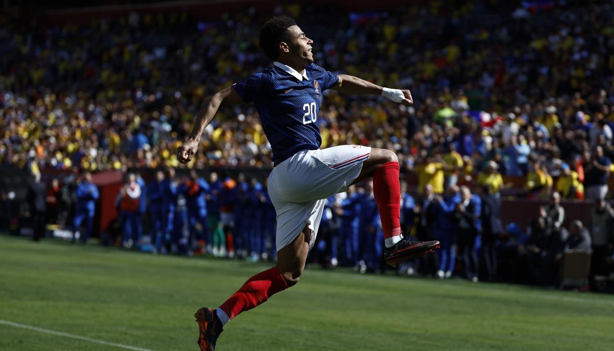 La celebración de Désiré Doué.