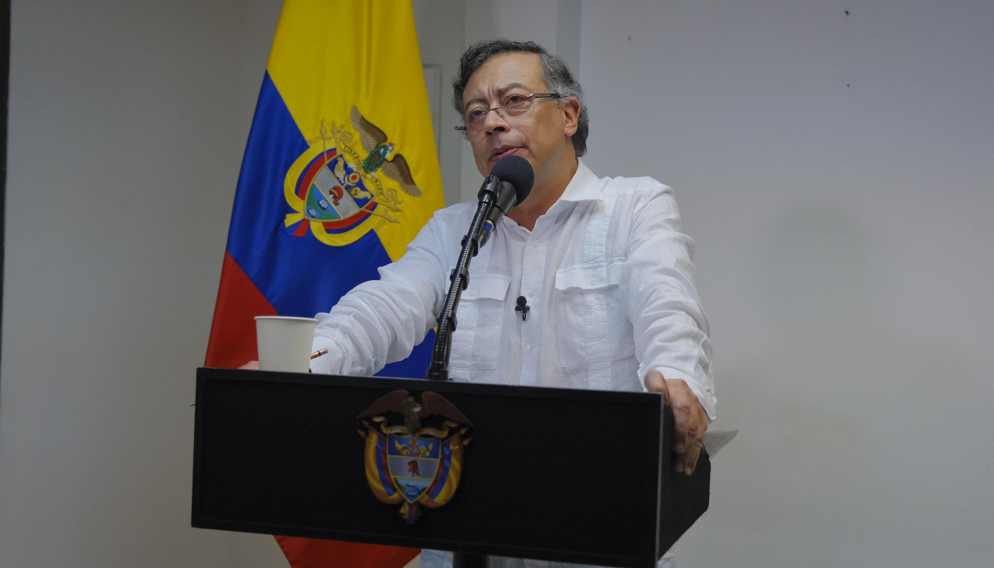 El Presidente Gustavo Petro.